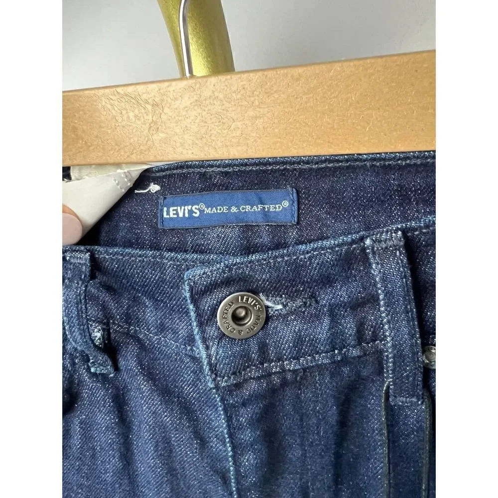 Anthropologie x Levi's Made & Crafted Stem Flare Embroidered Jeans NWT Sz. 25